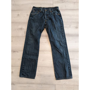Levis 501 Button Fly Red Tab Jeans Size 30x30 WPL 423 100% Cotton